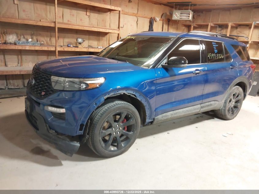 2022 Ford Explorer St VIN: 1FM5K8GC7NGB91991 Lot: 43993726