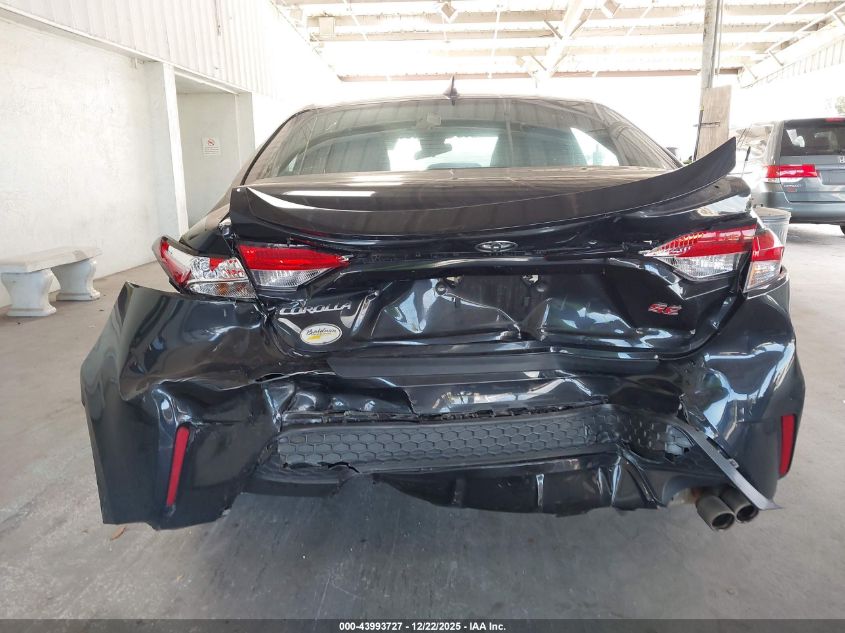 2022 Toyota Corolla Se VIN: 5YFS4MCE0NP120728 Lot: 43993727