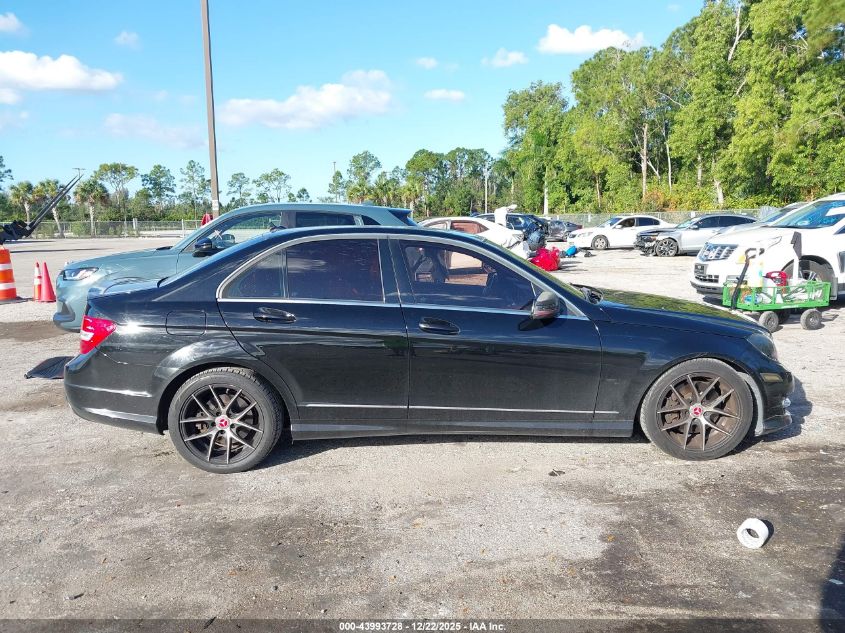 2013 Mercedes-Benz C 300 Sport 4Matic VIN: WDDGF8AB0DR253709 Lot: 43993728