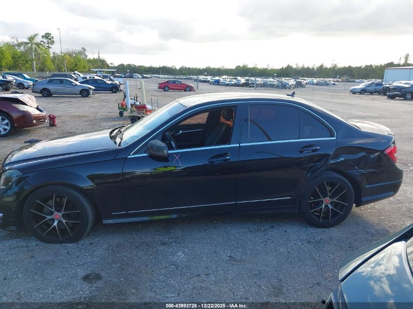 2013 Mercedes-Benz C 300 Sport 4Matic VIN: WDDGF8AB0DR253709 Lot: 43993728