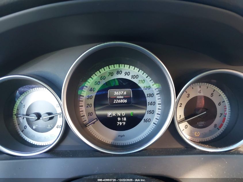 2013 Mercedes-Benz C 300 Sport 4Matic VIN: WDDGF8AB0DR253709 Lot: 43993728