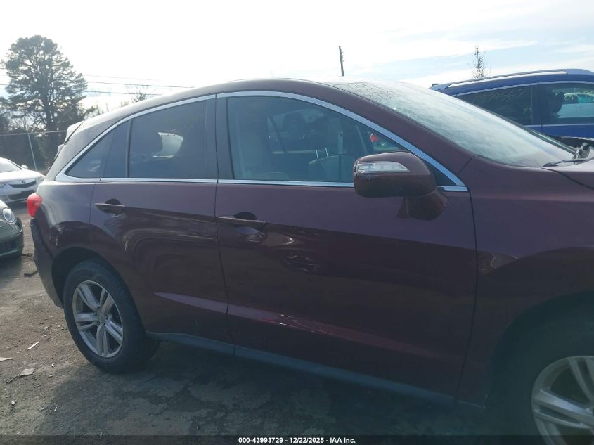 2013 Acura Rdx VIN: 5J8TB4H33DL020682 Lot: 43993729