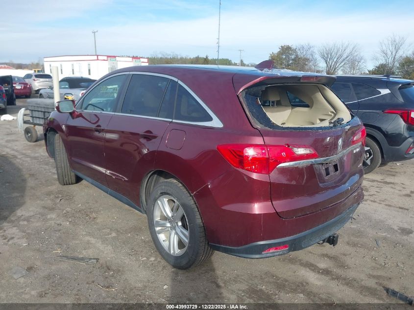 2013 Acura Rdx VIN: 5J8TB4H33DL020682 Lot: 43993729