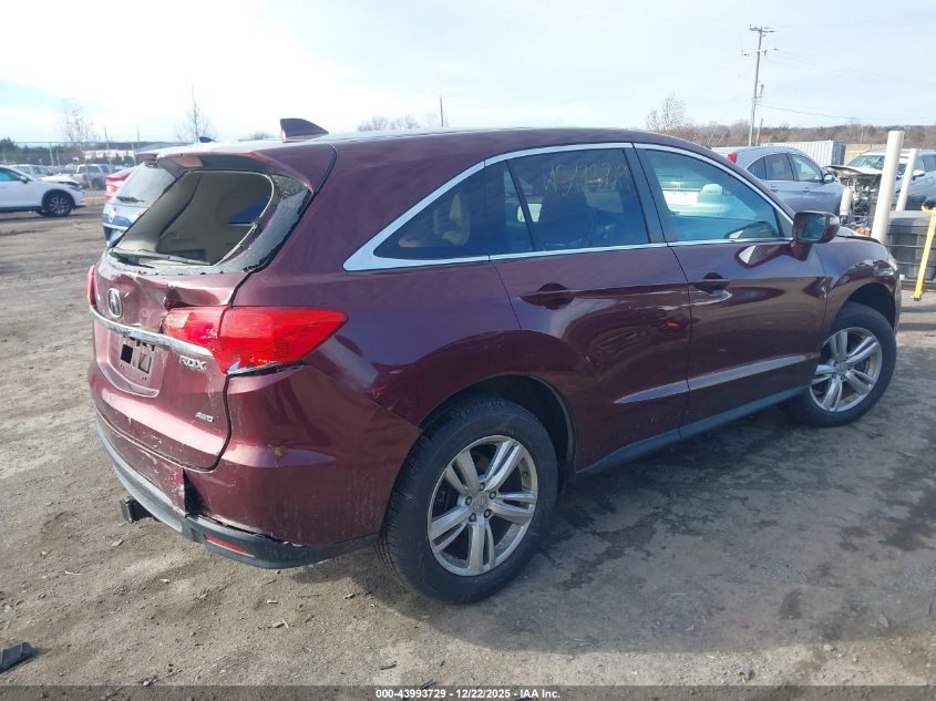 2013 Acura Rdx VIN: 5J8TB4H33DL020682 Lot: 43993729