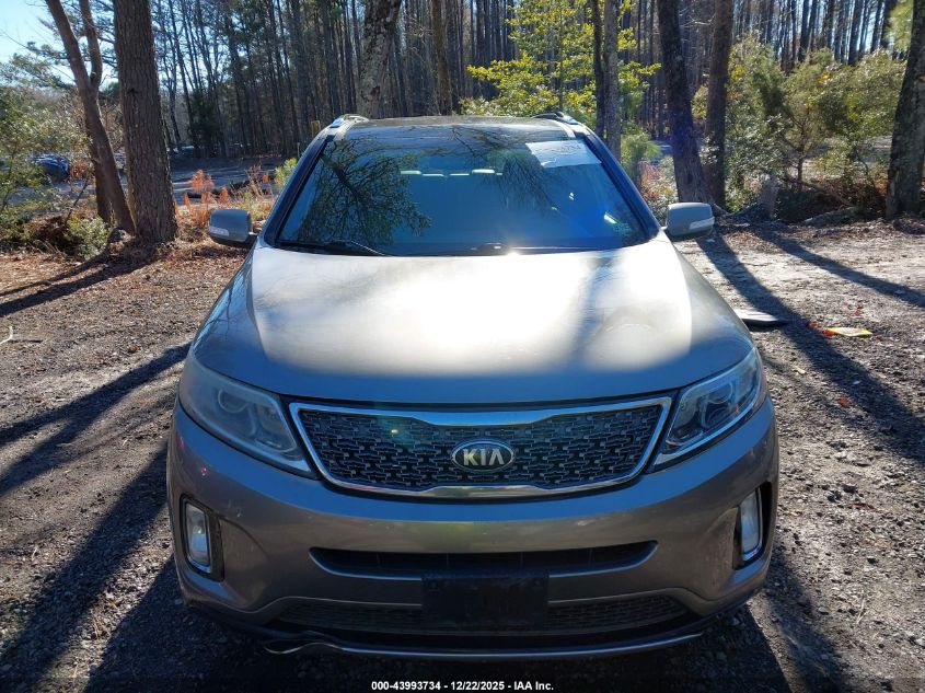 2014 Kia Sorento Limited V6 VIN: 5XYKWDA77EG451583 Lot: 43993734