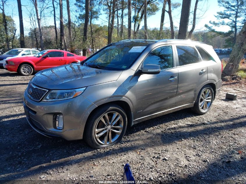 2014 Kia Sorento Limited V6 VIN: 5XYKWDA77EG451583 Lot: 43993734