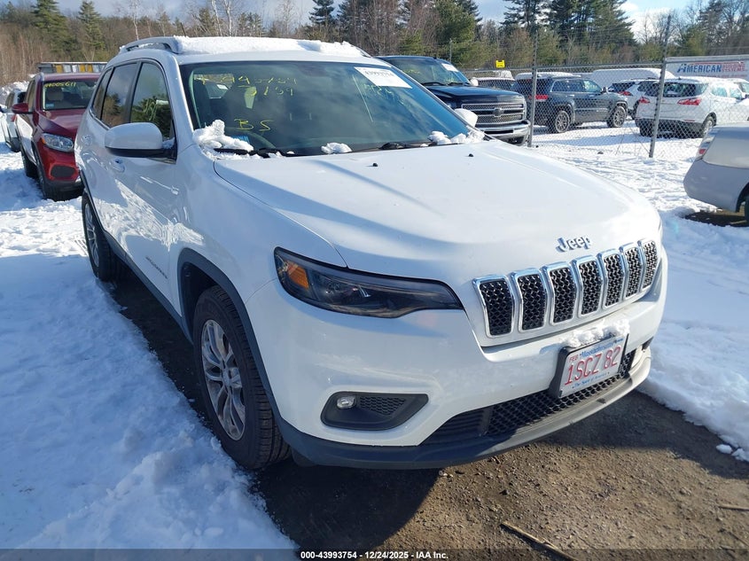 1C4PJMLB6KD153848 2019 Jeep Cherokee Latitude Plus 4X4 auction photo 1