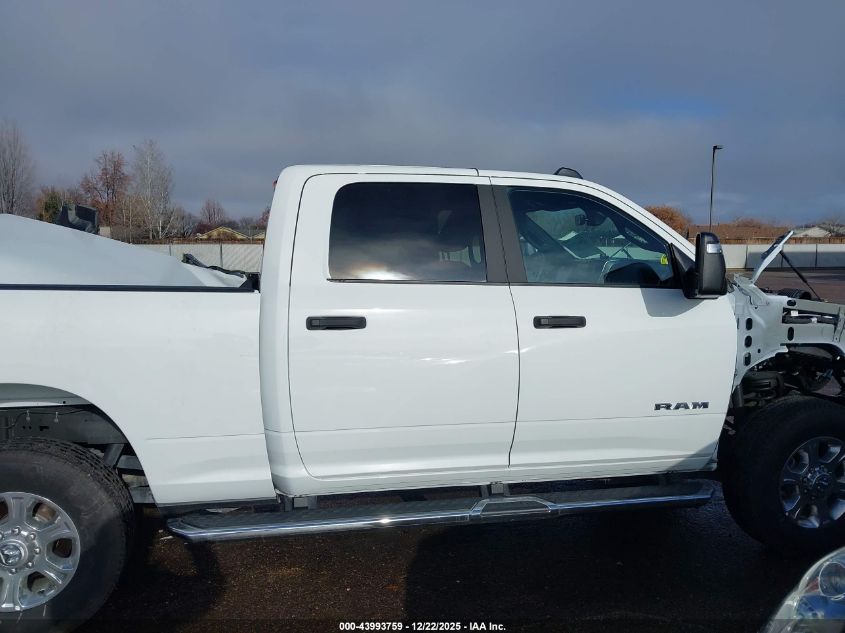 2024 Ram 2500 Big Horn 4X4 6'4 Box VIN: 3C6UR5DJXRG285426 Lot: 43993759