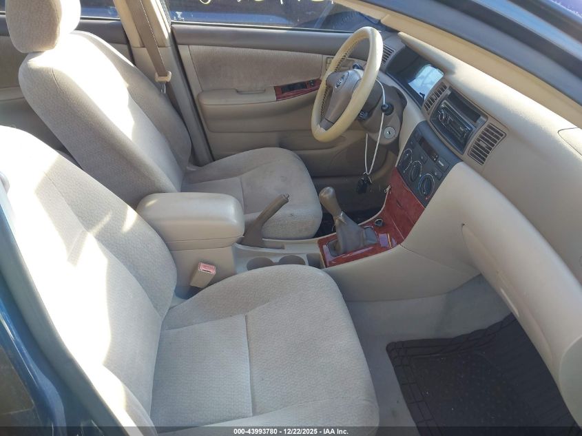 2003 Toyota Corolla Le VIN: 1NXBR32E23Z158678 Lot: 43993780