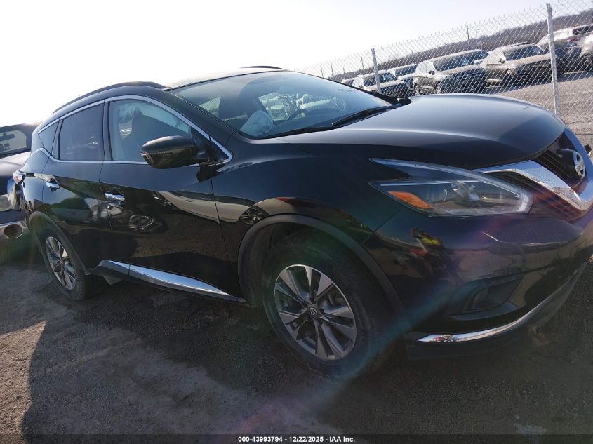 2018 Nissan Murano Sv VIN: 5N1AZ2MH0JN126865 Lot: 43993794