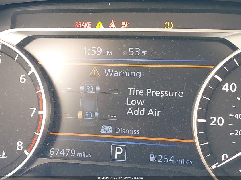 2019 Nissan Altima 2.5 Sv VIN: 1N4BL4DV4KC137589 Lot: 43993795