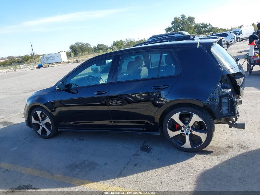 2016 Volkswagen Golf Gti S 4-Door VIN: 3VW4T7AUXGM067194 Lot: 43993804