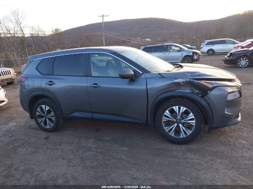 2022 Nissan Rogue Sv Intelligent Awd VIN: 5N1BT3BB7NC684952 Lot: 43993809