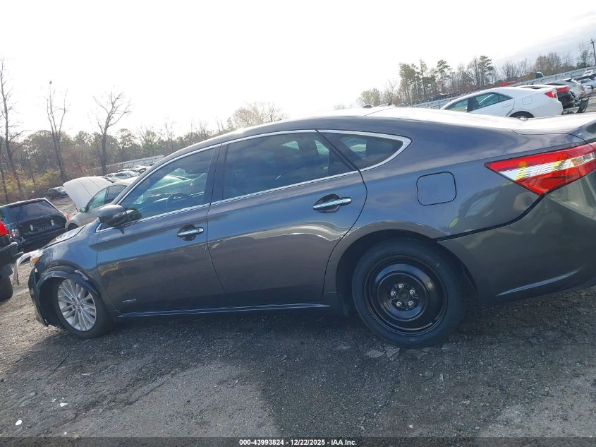 2015 Toyota Avalon Hybrid Xle Touring VIN: 4T1BD1EBXFU040662 Lot: 43993824