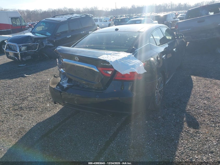 Vin: 1n4aa6ap7hc367963, lot: 44489587, nissan maxima 3.5 platinum 20174