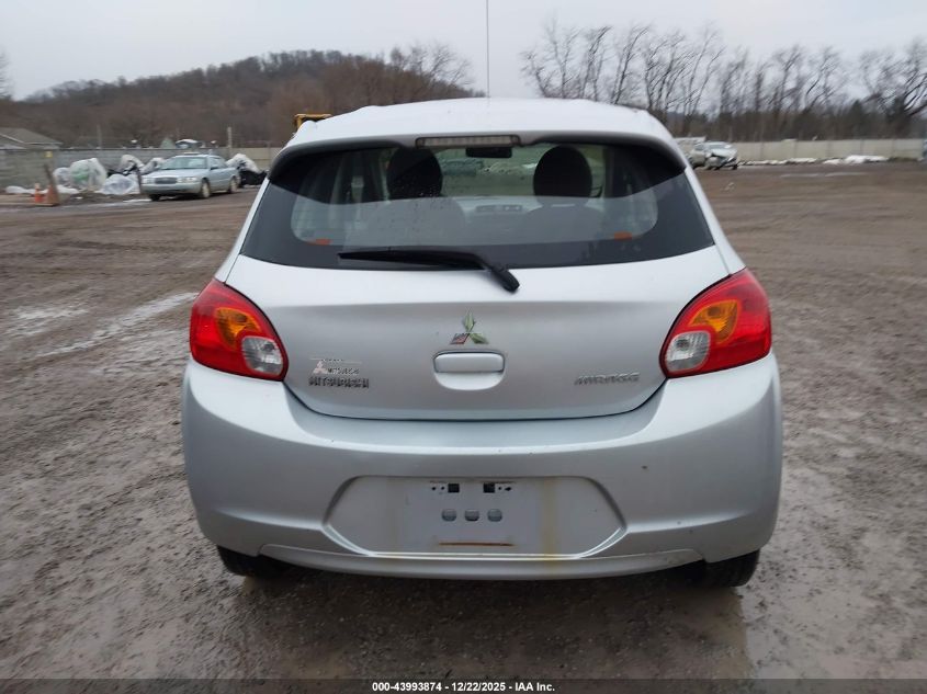 2014 Mitsubishi Mirage De VIN: ML32A3HJ2EH007192 Lot: 43993874