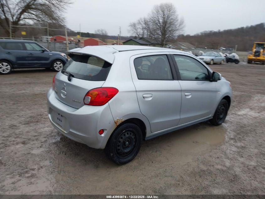 2014 Mitsubishi Mirage De VIN: ML32A3HJ2EH007192 Lot: 43993874
