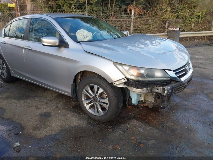 2013 Honda Accord Lx VIN: 1HGCR2F30DA103792 Lot: 43993886