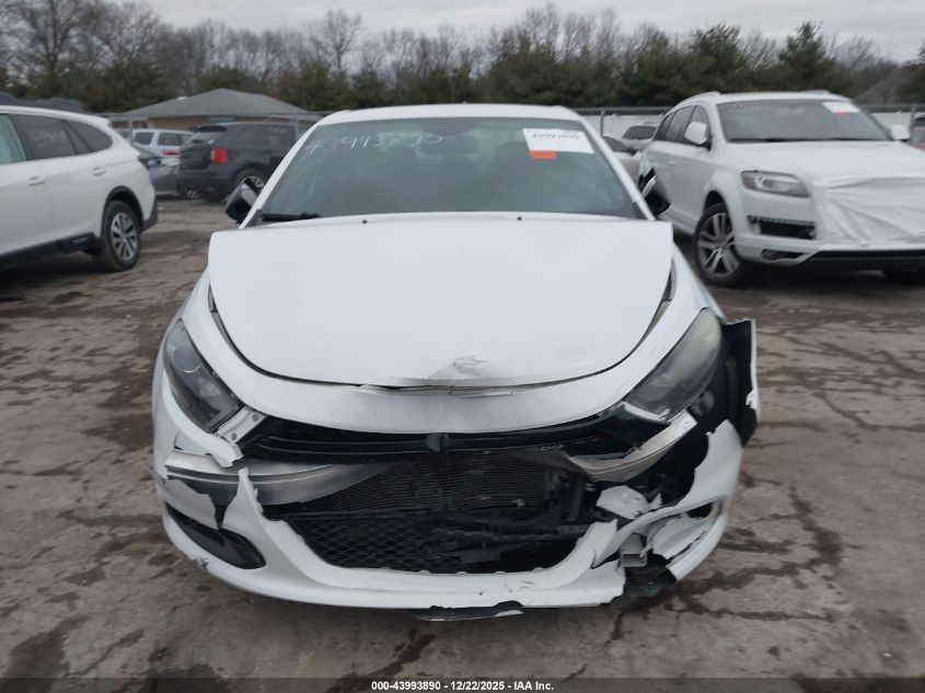 2016 Dodge Dart Sxt VIN: 1C3CDFBB9GD505352 Lot: 43993890