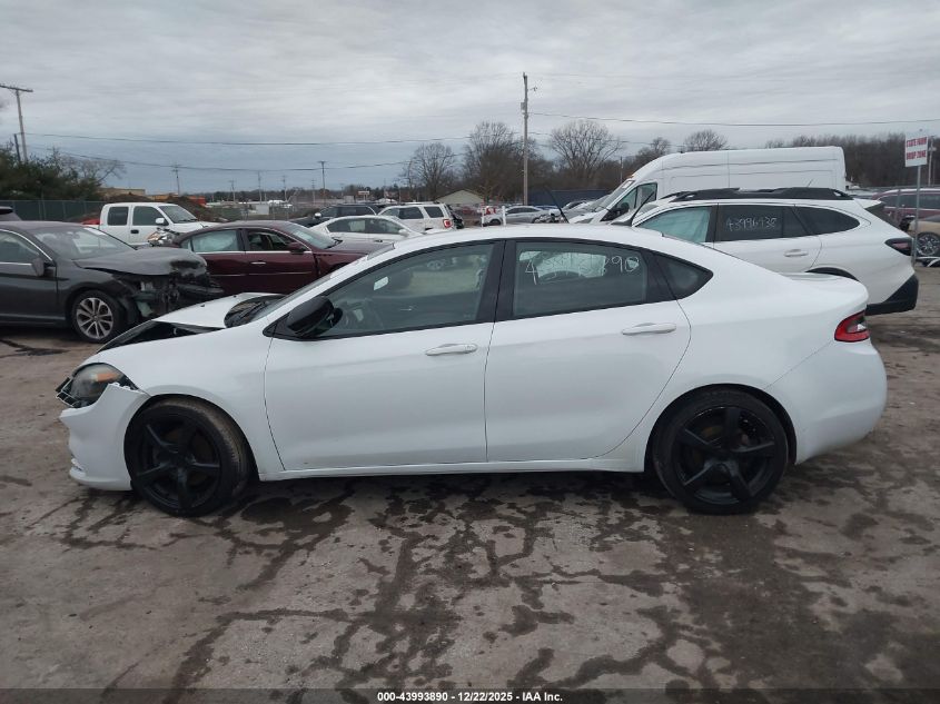 2016 Dodge Dart Sxt VIN: 1C3CDFBB9GD505352 Lot: 43993890