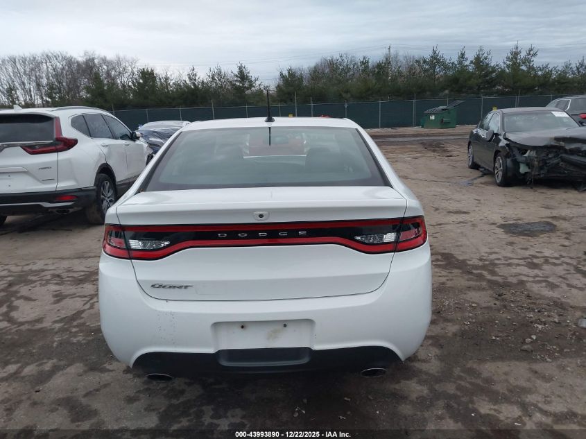 2016 Dodge Dart Sxt VIN: 1C3CDFBB9GD505352 Lot: 43993890