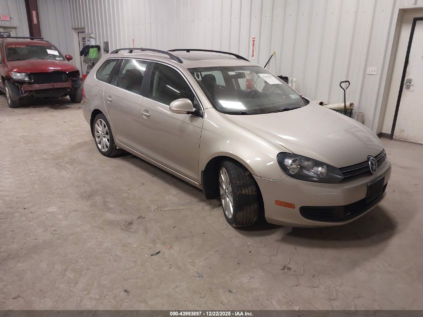 2013 Volkswagen Jetta Sportwagen 2.5L Se VIN: 3VWPP7AJ0DM639540 Lot: 43993897