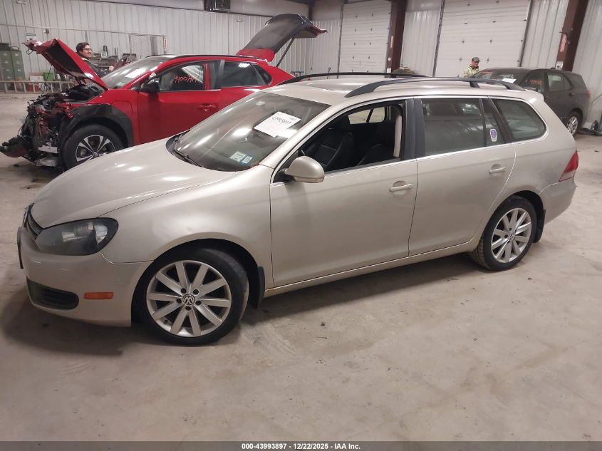 2013 Volkswagen Jetta Sportwagen 2.5L Se VIN: 3VWPP7AJ0DM639540 Lot: 43993897