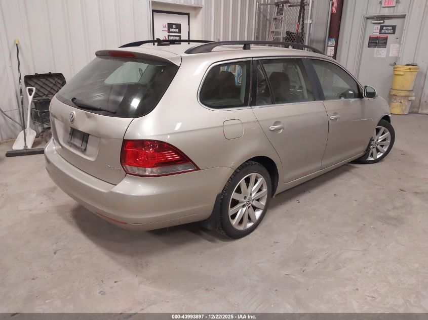 2013 Volkswagen Jetta Sportwagen 2.5L Se VIN: 3VWPP7AJ0DM639540 Lot: 43993897