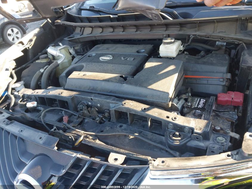 2018 Nissan Murano Sl VIN: 5N1AZ2MG6JN127221 Lot: 43993899