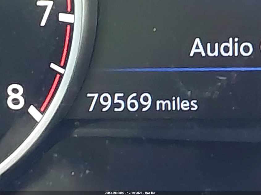 2018 Nissan Murano Sl VIN: 5N1AZ2MG6JN127221 Lot: 43993899