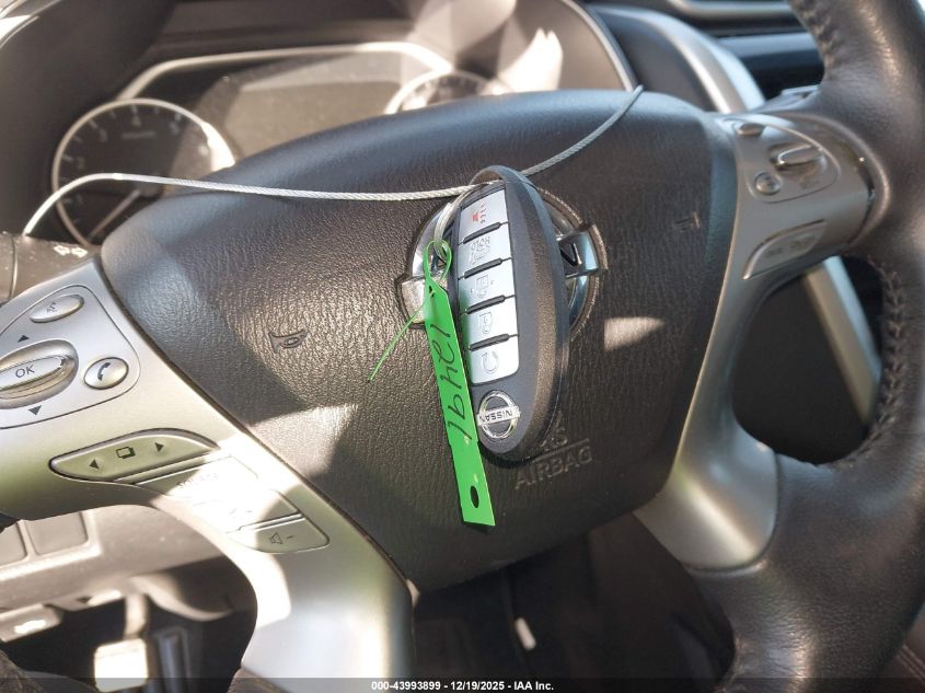 2018 Nissan Murano Sl VIN: 5N1AZ2MG6JN127221 Lot: 43993899