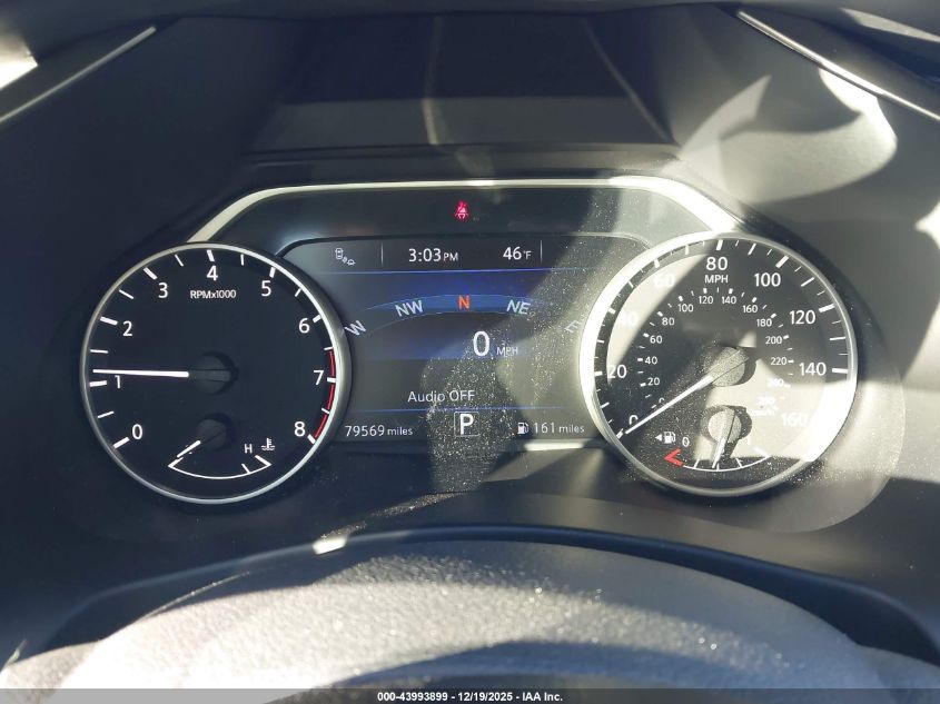 2018 Nissan Murano Sl VIN: 5N1AZ2MG6JN127221 Lot: 43993899