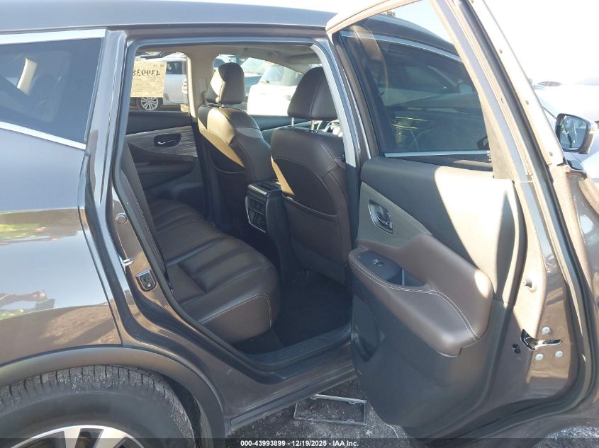 2018 Nissan Murano Sl VIN: 5N1AZ2MG6JN127221 Lot: 43993899