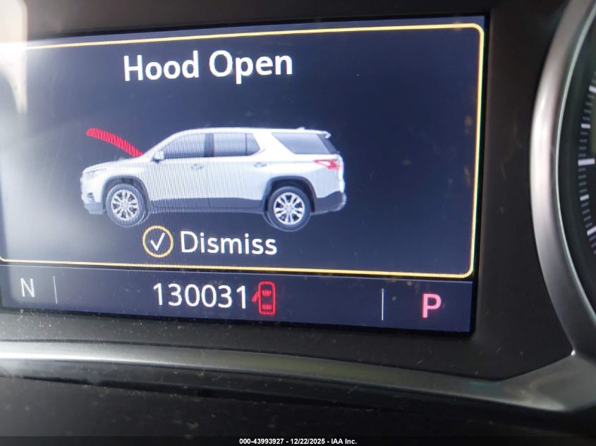 2020 Chevrolet Traverse Fwd Lt Cloth VIN: 1GNERGKWXLJ290582 Lot: 43993927