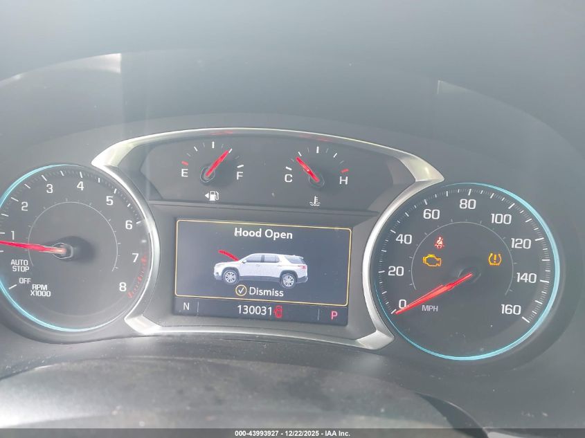 2020 Chevrolet Traverse Fwd Lt Cloth VIN: 1GNERGKWXLJ290582 Lot: 43993927