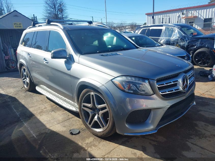 2017 Mercedes-Benz Gls 550 4Matic VIN: 4JGDF7DE5HA772400 Lot: 43993929