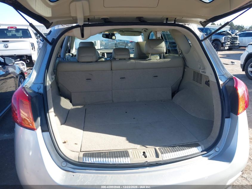 2009 Nissan Murano Sl VIN: JN8AZ18U29W015766 Lot: 43993946