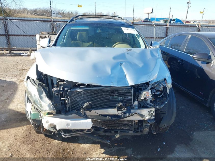 2009 Nissan Murano Sl VIN: JN8AZ18U29W015766 Lot: 43993946