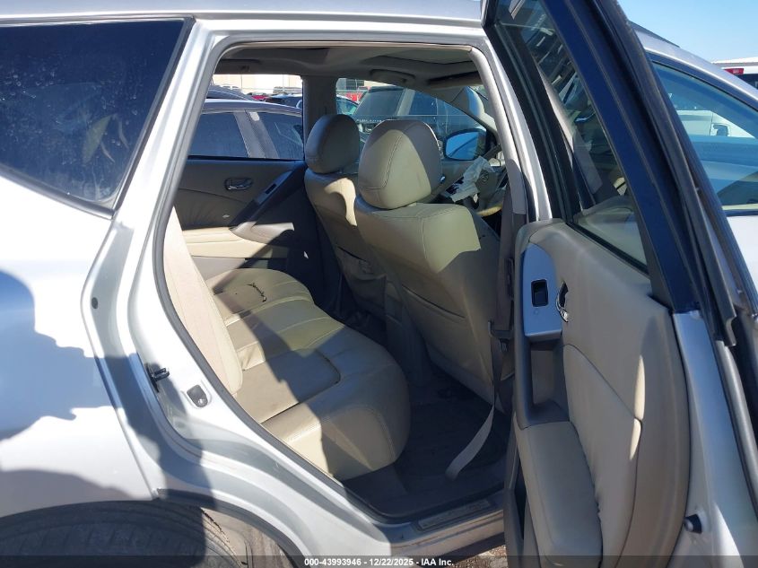 2009 Nissan Murano Sl VIN: JN8AZ18U29W015766 Lot: 43993946