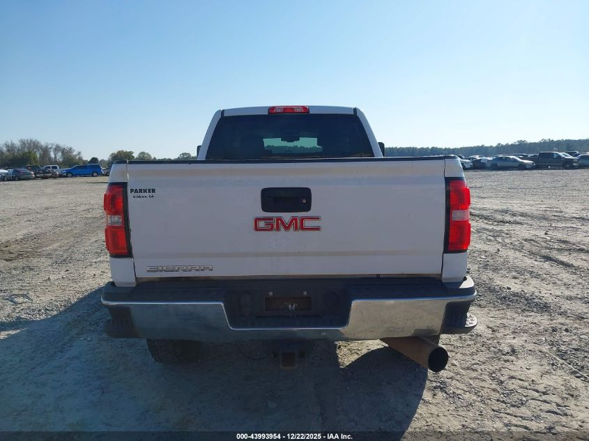 2017 GMC Sierra 2500Hd VIN: 1GT12REY8HF159052 Lot: 43993954