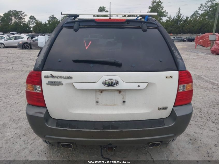 2005 Kia Sportage Ex V6/Lx V6 VIN: KNDJE723257081118 Lot: 43993972