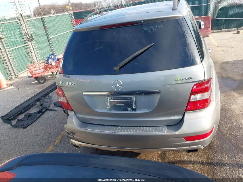2011 Mercedes-Benz Ml 350 4Matic VIN: 4JGBB8GB2BA675799 Lot: 43993973