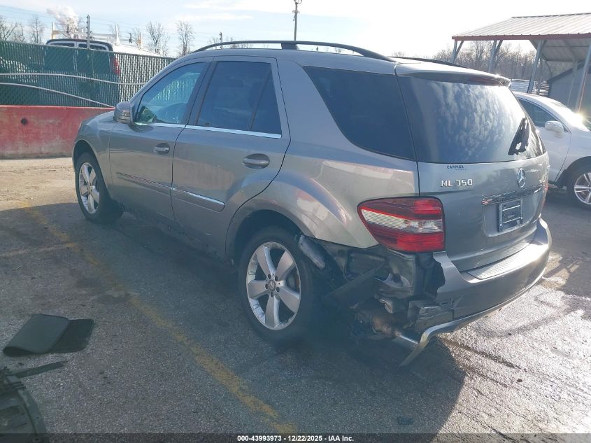2011 Mercedes-Benz Ml 350 4Matic VIN: 4JGBB8GB2BA675799 Lot: 43993973