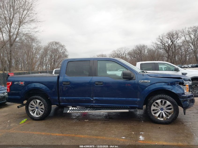 2018 Ford F-150 Xl VIN: 1FTEW1EP2JKE92715 Lot: 43993975