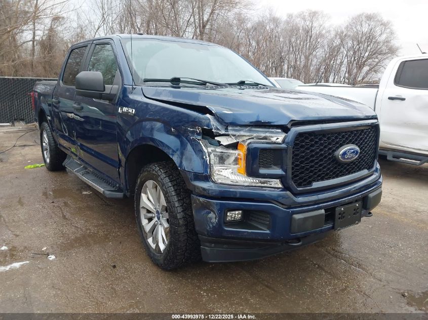 2018 Ford F-150 Xl VIN: 1FTEW1EP2JKE92715 Lot: 43993975