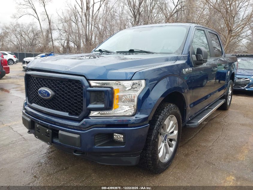 2018 Ford F-150 Xl VIN: 1FTEW1EP2JKE92715 Lot: 43993975