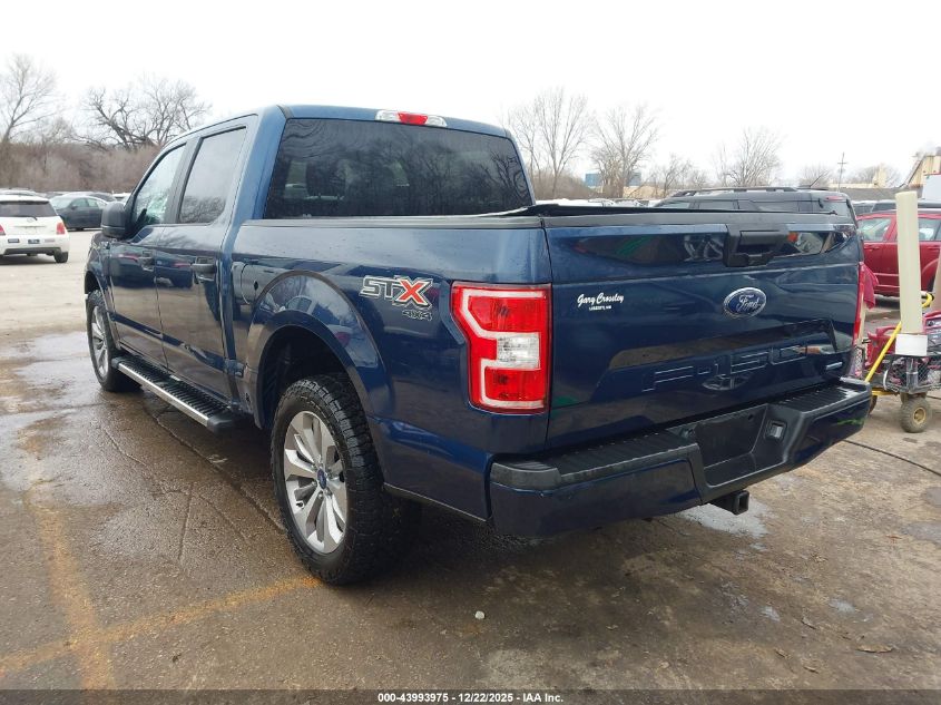 2018 Ford F-150 Xl VIN: 1FTEW1EP2JKE92715 Lot: 43993975