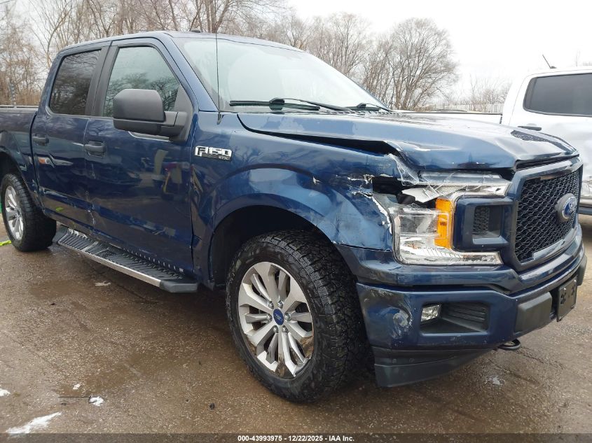 2018 Ford F-150 Xl VIN: 1FTEW1EP2JKE92715 Lot: 43993975