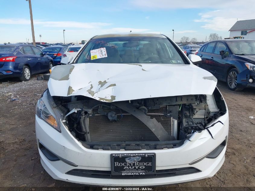 2016 Hyundai Sonata Se VIN: 5NPE24AF3GH399283 Lot: 43993977