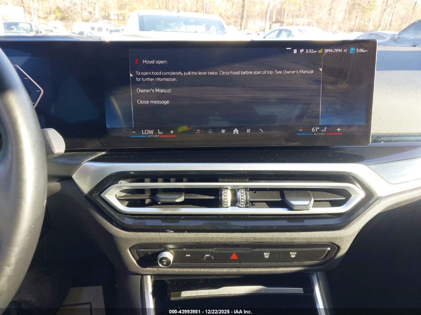 2024 BMW I4 Gran Coupe Edrive40 VIN: WBY73AW02RFR62571 Lot: 43993981